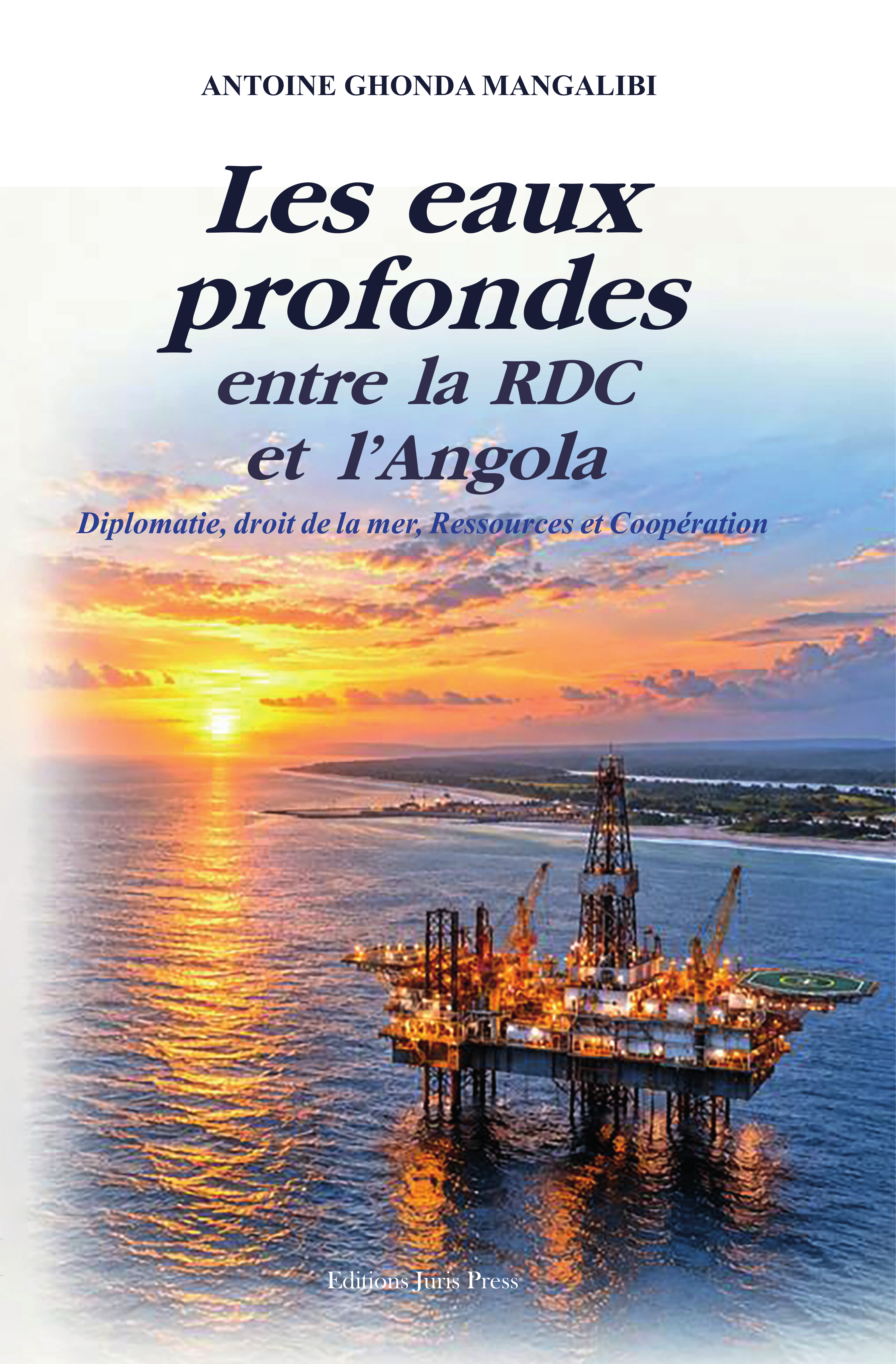 Couverture de Les eaux profondes entre la RDC et l’Angola par Antoine Ghonda Mangalibi